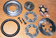 Batavus Clutch plate and spring