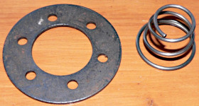Batavus Clutch plate and spring