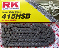 Motobecane Motobecane Mobylette Moped Racing Sport Chain 415 With 120 Link Extra Reinforced 