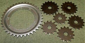 Puch sprockets