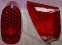 Rear lamp lens