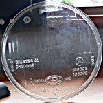 Headlamp lens