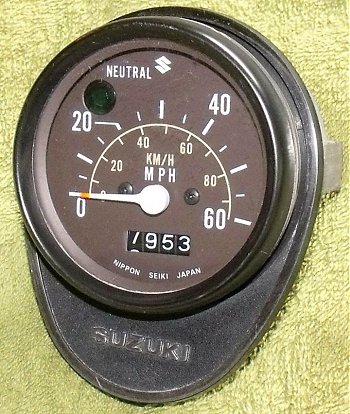 Suzuki FR50/FR80 speedometer