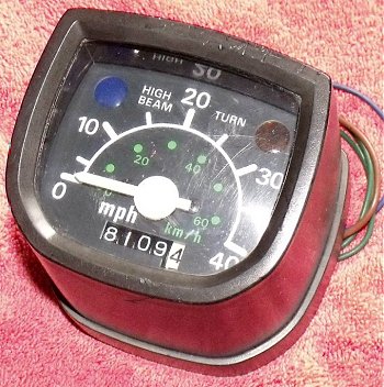Honda Caren speedometer