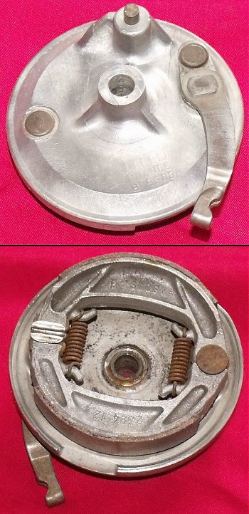 Leleu front brakeplate