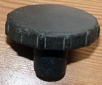 BSA steering damper knob