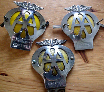 3 × AA Badges