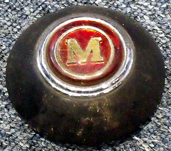 Morris Minor steering wheel centre horn push