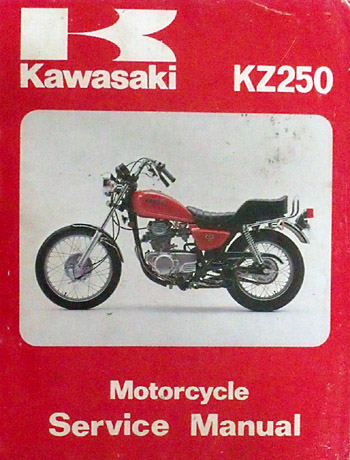 Kawasaki workshop manual
