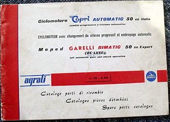 Garelli Spare Parts Catalogue
