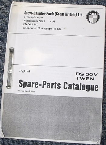 Puch Spare Parts Catalogue