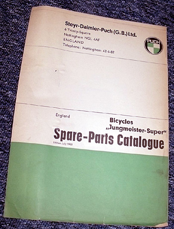 Puch Spare Parts catalogue