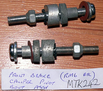 Raleigh RM6 front brake calliper pivot bolt