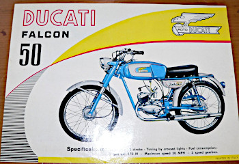 Ducati Falcon sports 50 sales leaflet