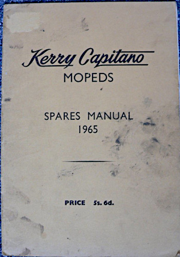 Kerry Capitano Spares Manual
