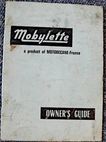 Mobylette manual