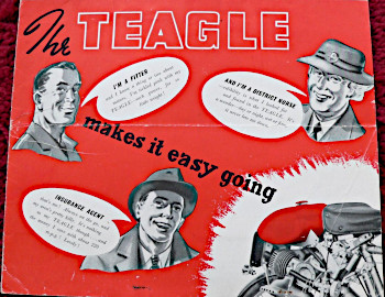Teagle cyclemotor sales leaflet