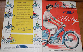 Victoria Vicky sales leaflet