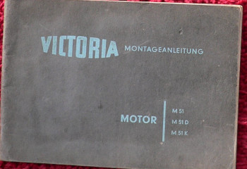 Victoria M51/M51D/M51K engine overhaul manual