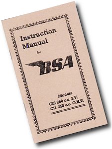 BSA Instruction Manual
