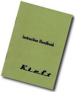 Kieft Instruction Handbook