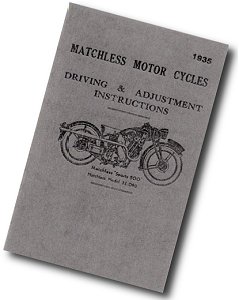 Matchless 1935 Owners guide
