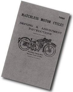 Matchless 1935 Owners guide