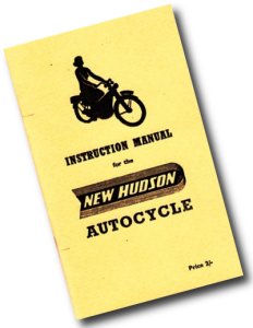 New Hudson Instruction manual