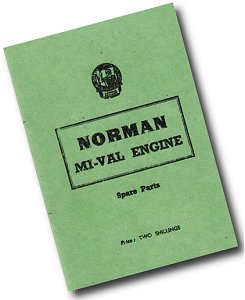 Norman Mi-Val Engine spare parts list